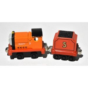 RUSTY + Tender - Thomas The Train & Friends Metal Diecast Take Along N Play